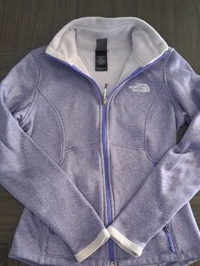 The North Face Lavender Zip Fleece Jacket